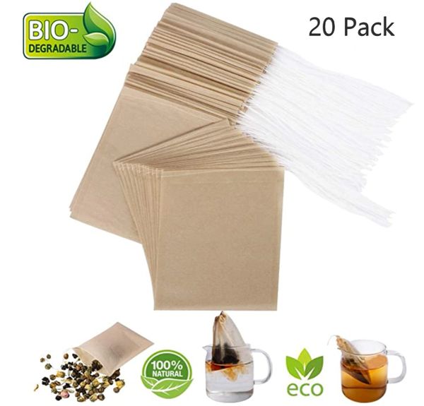 Biodegradable Mesh Tea Bags (20 Pack)
