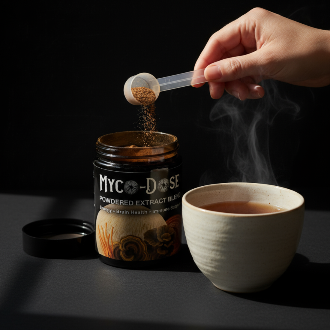 Why We Chose 3 Grams for Our Myco-Dose® Powdered Extract