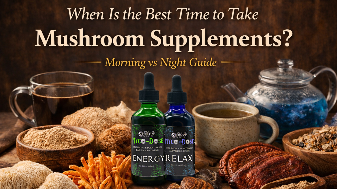 When Is the Best Time to Take Mushroom Supplements?