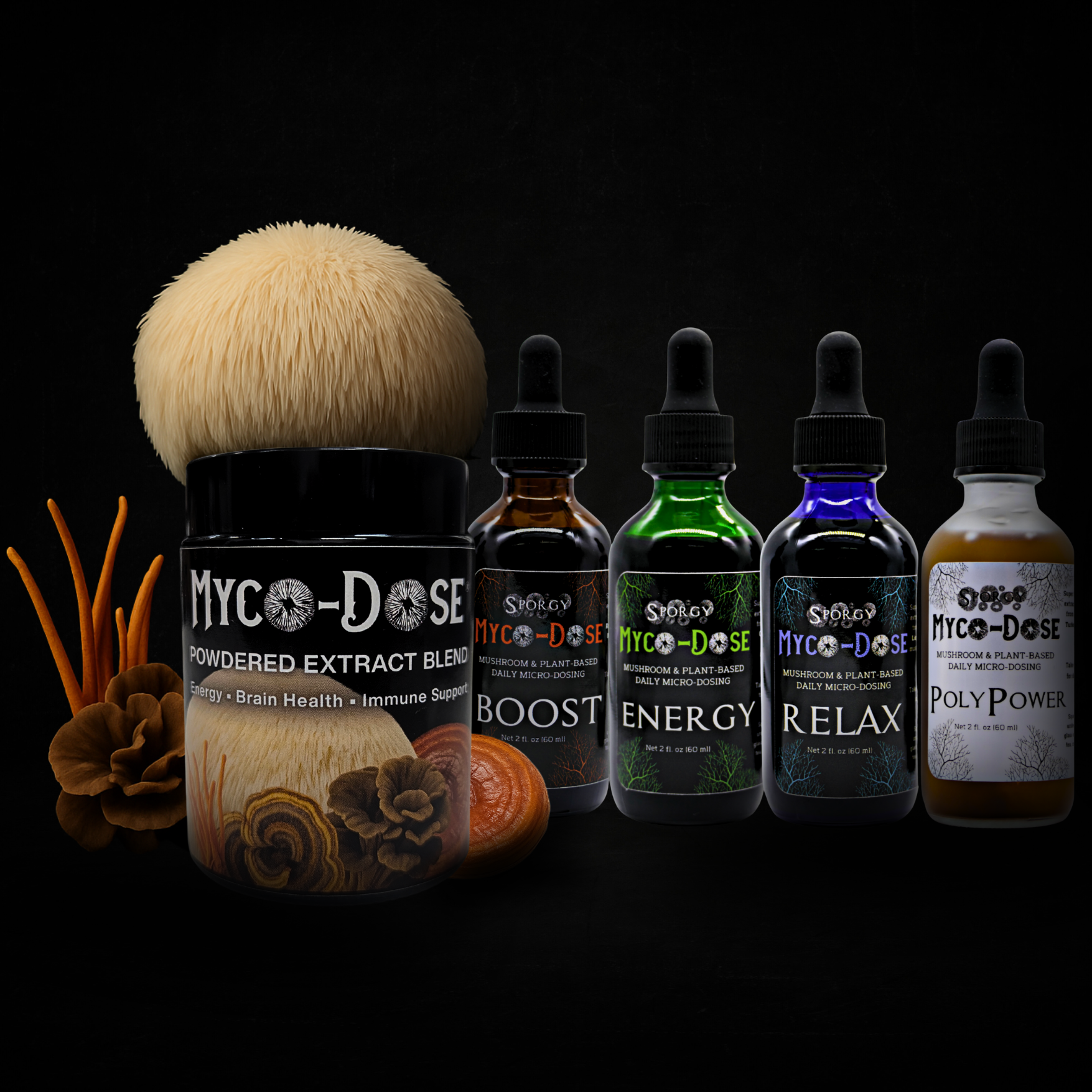 Myco-Dose® Mushroom Extracts