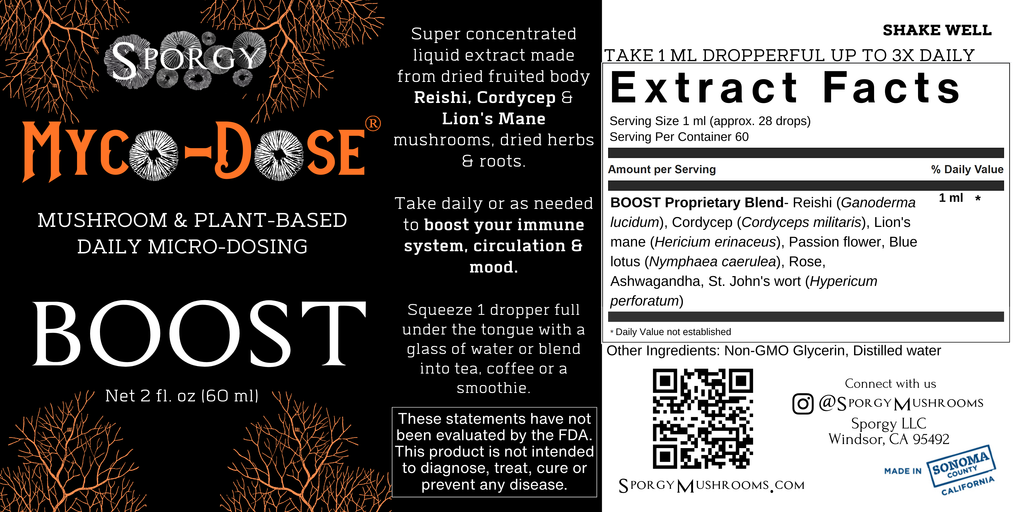 Myco-Dose® Boost Mushroom Extract