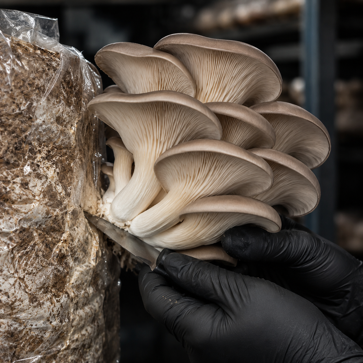 Fresh Italian Oyster Mushrooms | Local Pickup Only
