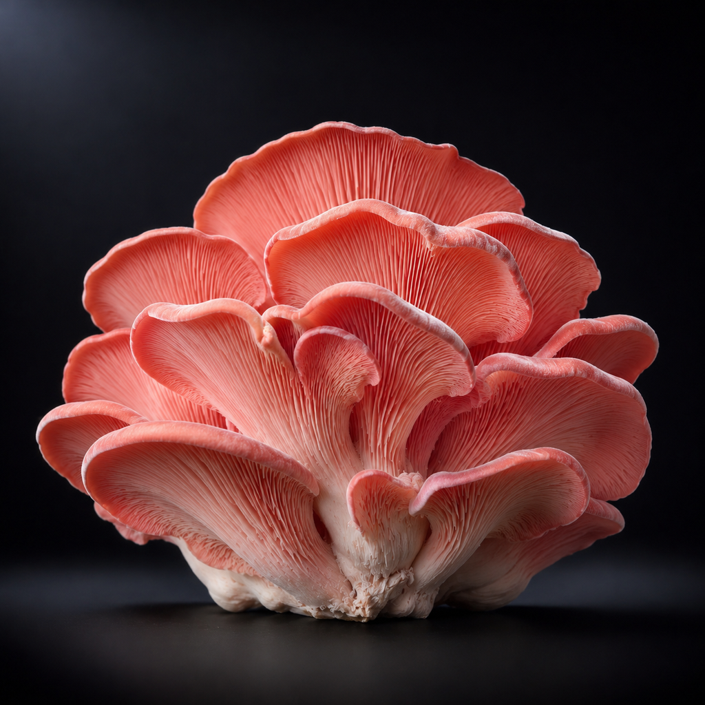 Fresh Pink Oyster Mushrooms | Local Pickup Only