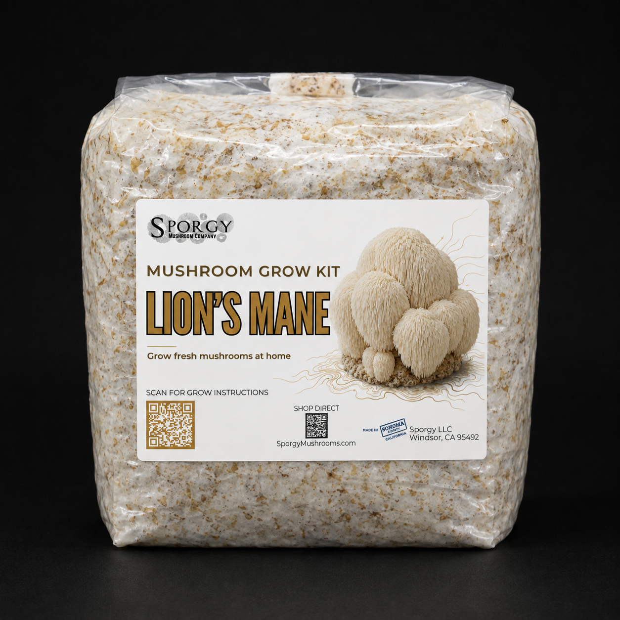 Lions Mane Mushroom Grow Kit