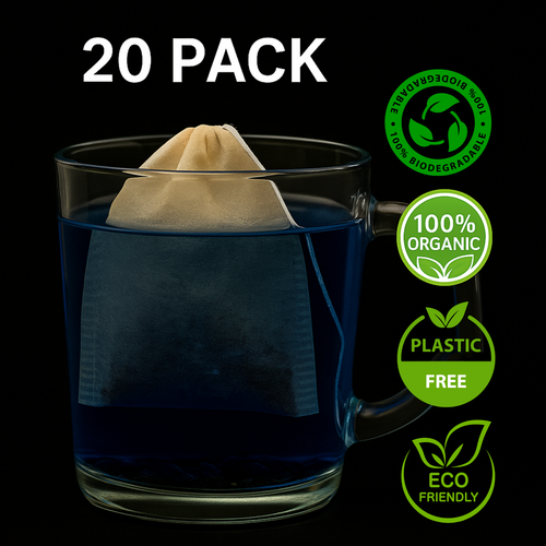 Biodegradable Mesh Tea Bags (20 Pack)