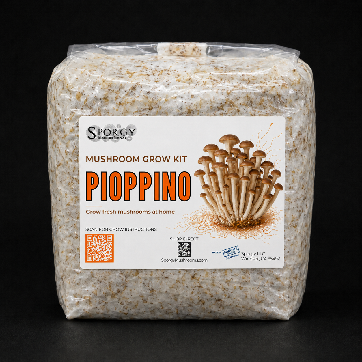 Pioppino Mushroom Grow Kit