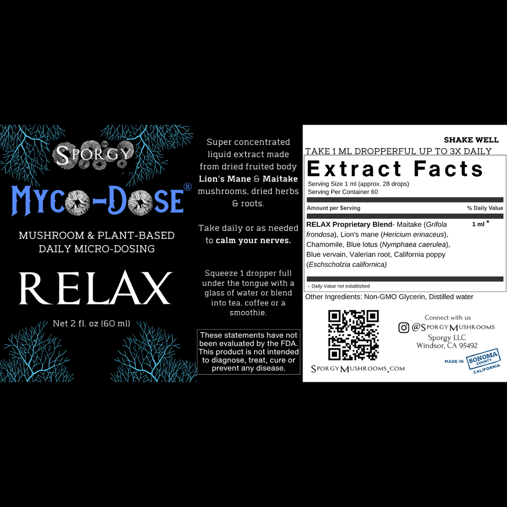Myco-Dose® Relax Mushroom Extract
