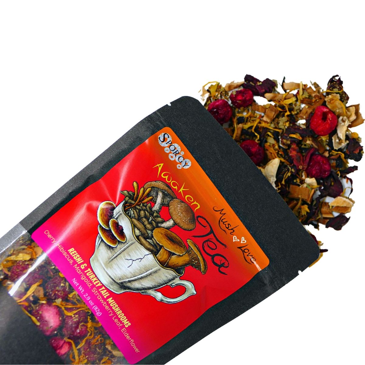 Mush Love Awaken Tea